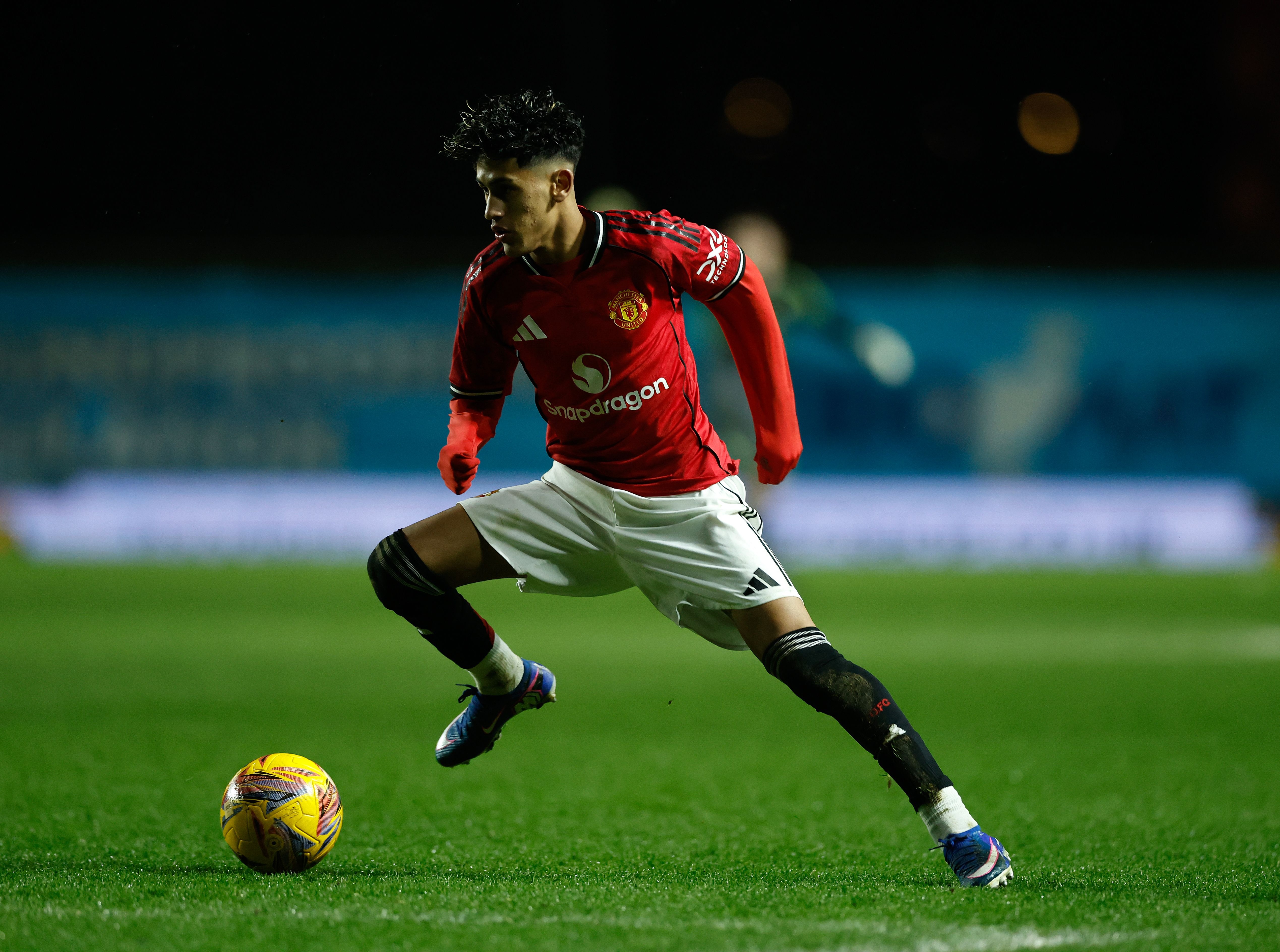 记者：15岁小将JJ加布里埃尔再次与曼联一线队一同训练